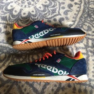 Ripple MU Men’s Spell-out Green/Red/Yellow- Chalk Adidas Sneakers Size 12